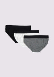 Men's 3-in-1 Pack Hipster Brief