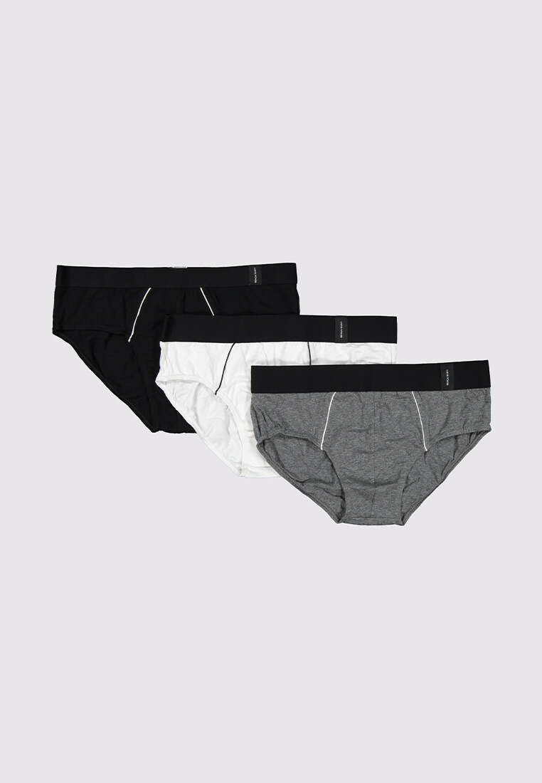 Men's 3-in-1 Pack Hipster Brief