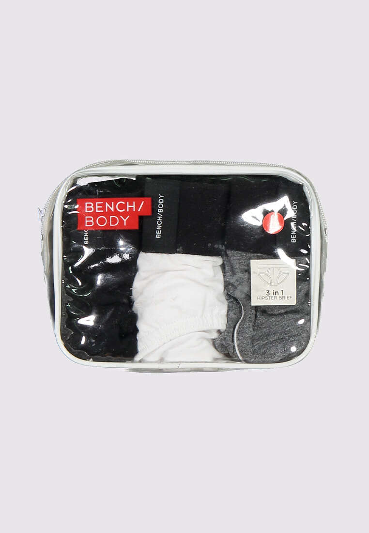 Men's 3-in-1 Pack Hipster Brief