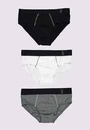 Men's 3-in-1 Pack Hipster Brief