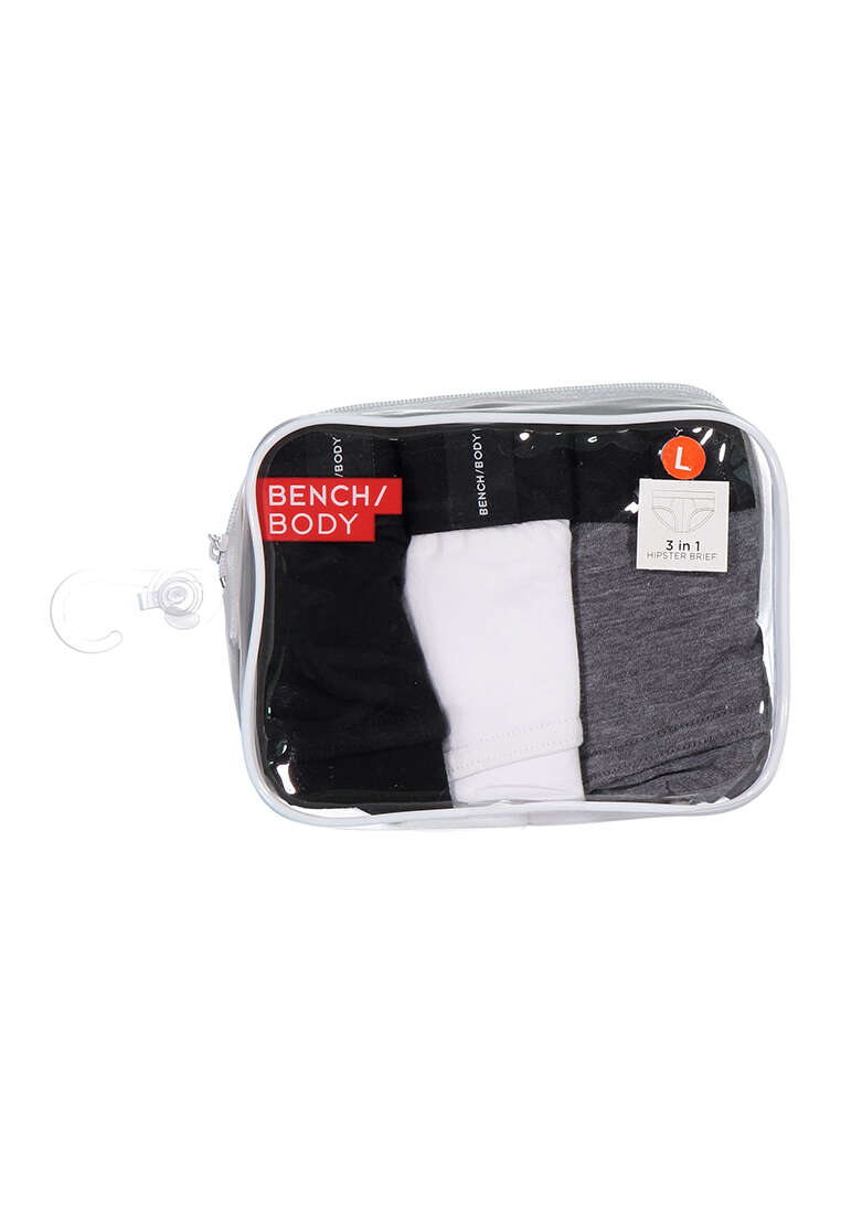 Men's 3-in-1 Pack Hipster Brief