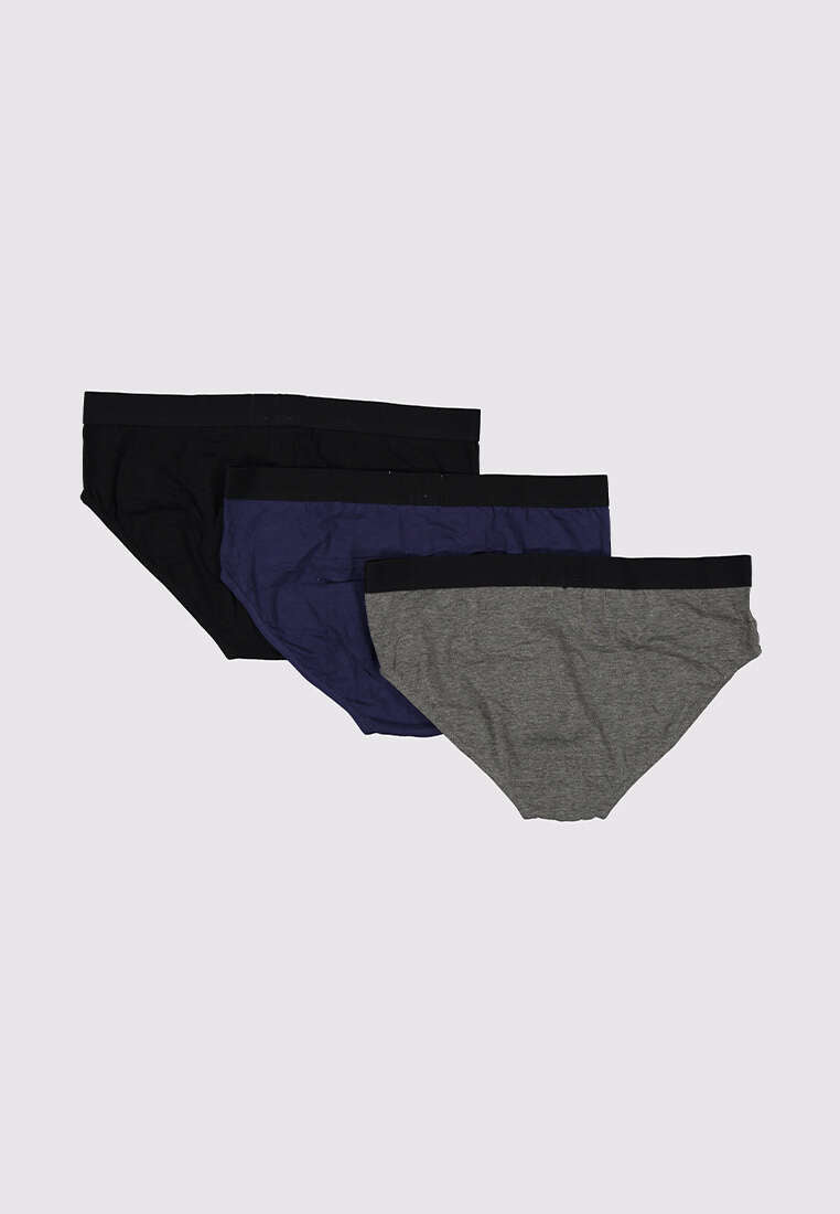 Men's 3-in-1 Pack Hipster Brief