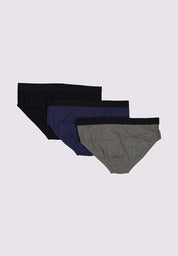 Men's 3-in-1 Pack Hipster Brief