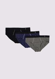 Men's 3-in-1 Pack Hipster Brief