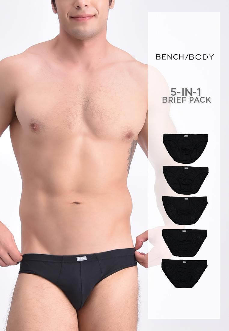 Men's 5-in-1 Pack Bikini Brief