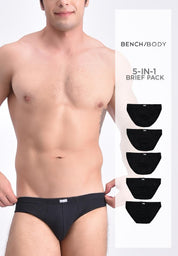 Men's 5-in-1 Pack Bikini Brief