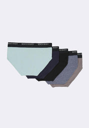 Men's 5-in-1 Pack Hipster Brief
