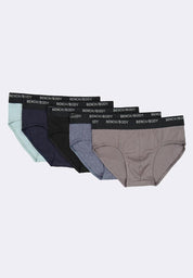 Men's 5-in-1 Pack Hipster Brief