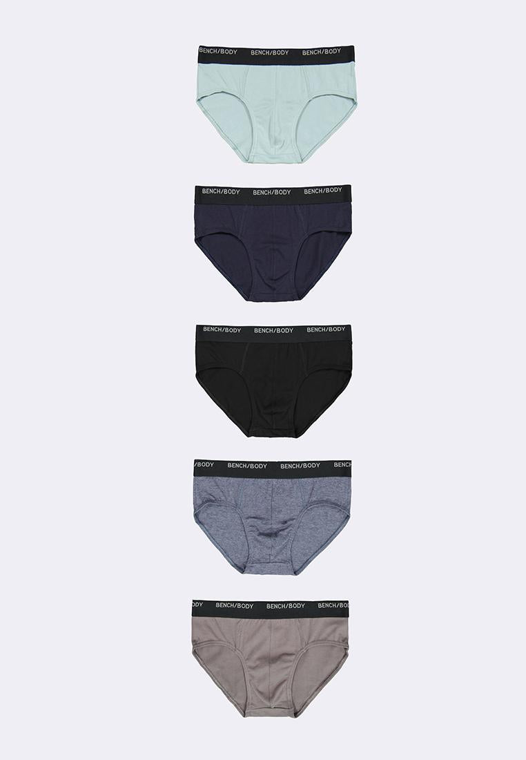 Men's 5-in-1 Pack Hipster Brief