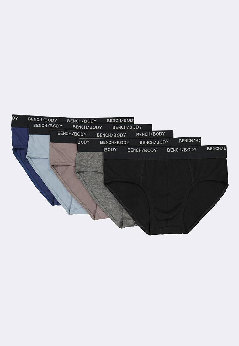 Men's 5-in-1 Pack Hipster Brief