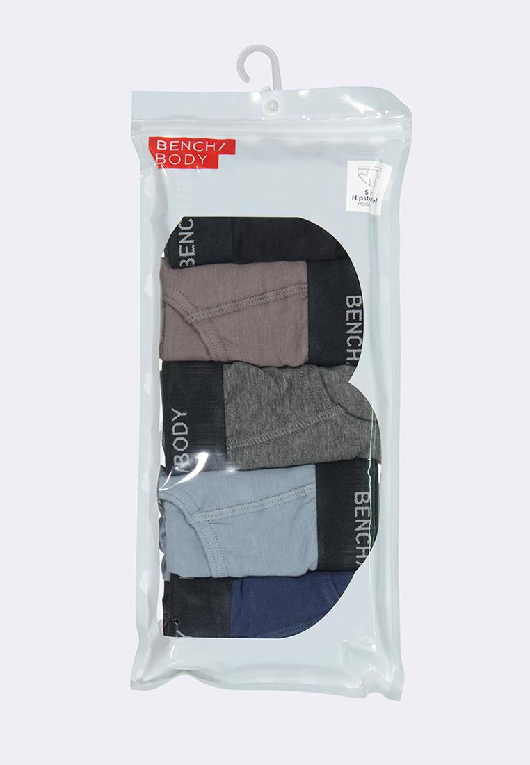 Men's 5-in-1 Pack Hipster Brief