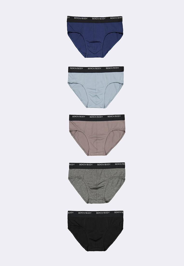 Men's 5-in-1 Pack Hipster Brief