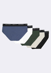 Men's 5-in-1 Pack Hipster Brief