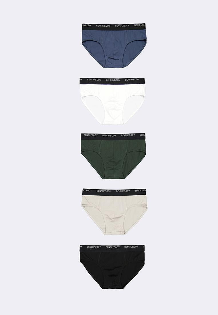 Men's 5-in-1 Pack Hipster Brief