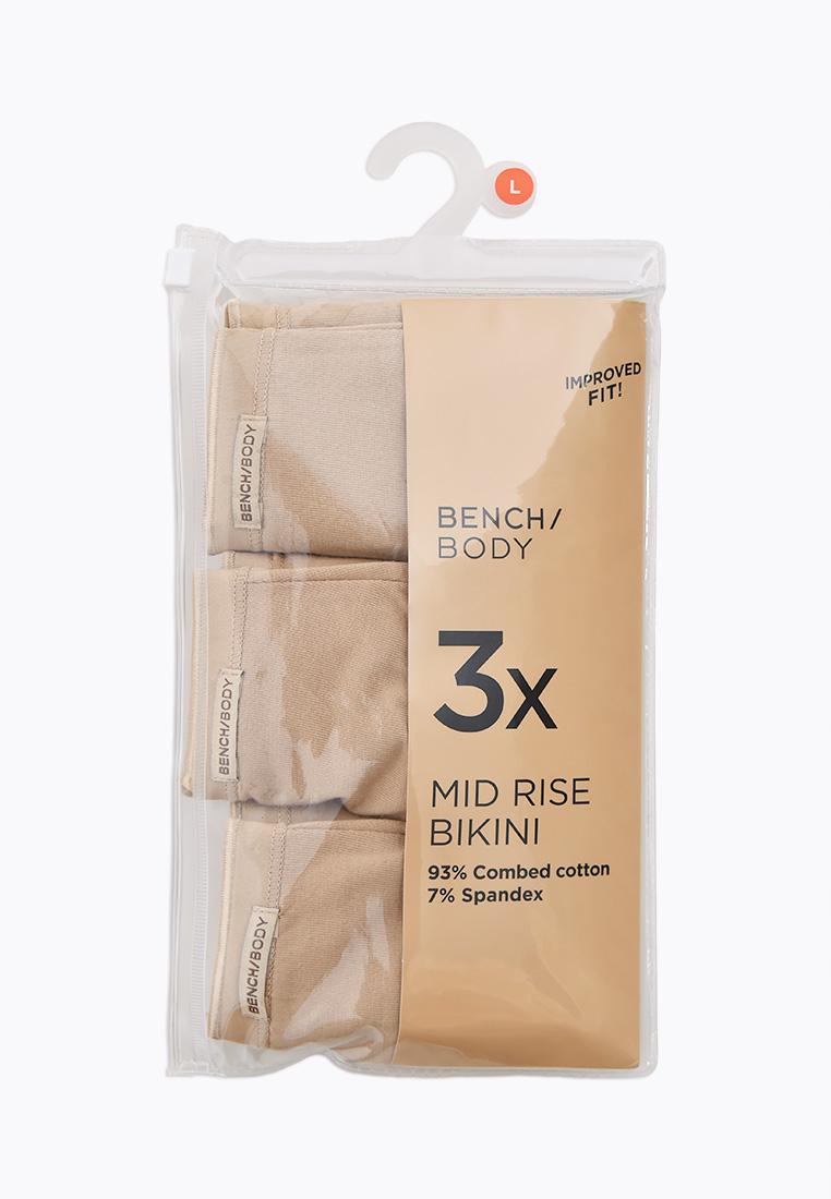 Women's 3-in-1 Pack Mid-Rise Bikini