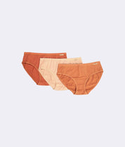 Women's 3-in-1 Pack Mid-Rise Bikini