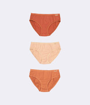 Women's 3-in-1 Pack Mid-Rise Bikini