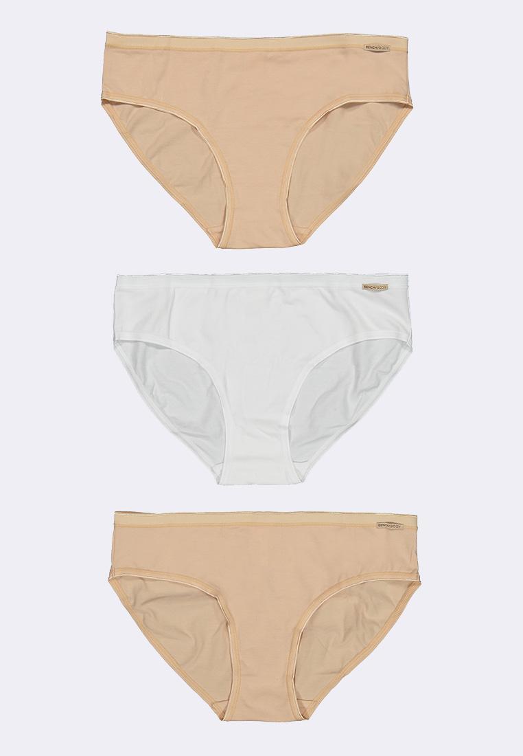 Women's 3-in-1 Pack Mid-Rise Bikini