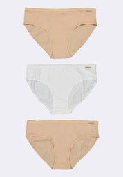 Women's 3-in-1 Pack Mid-Rise Bikini