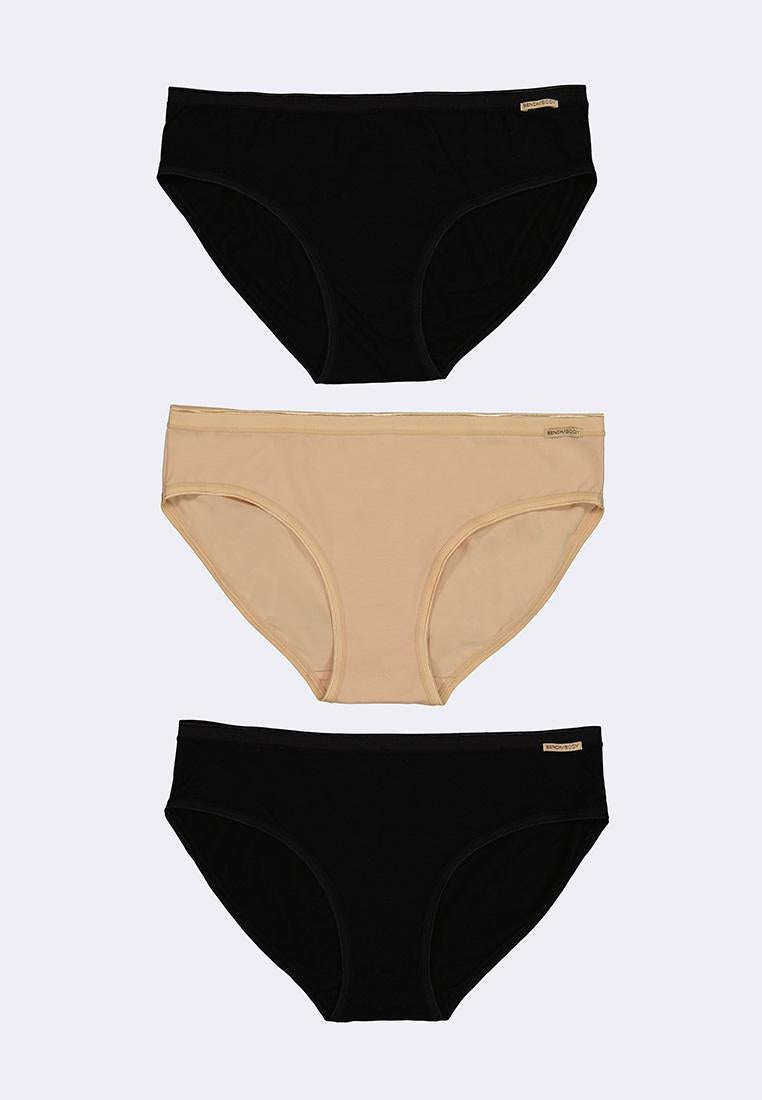 Women's 3-in-1 Pack Mid-Rise Bikini