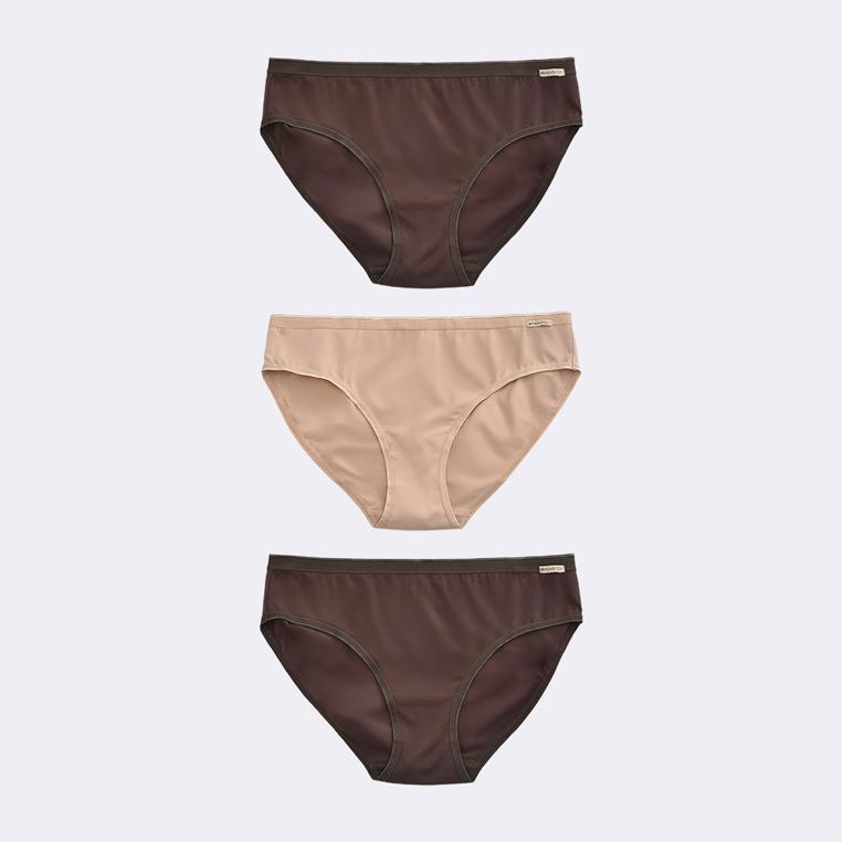 Women's 3-in-1 Pack Mid-Rise Bikini