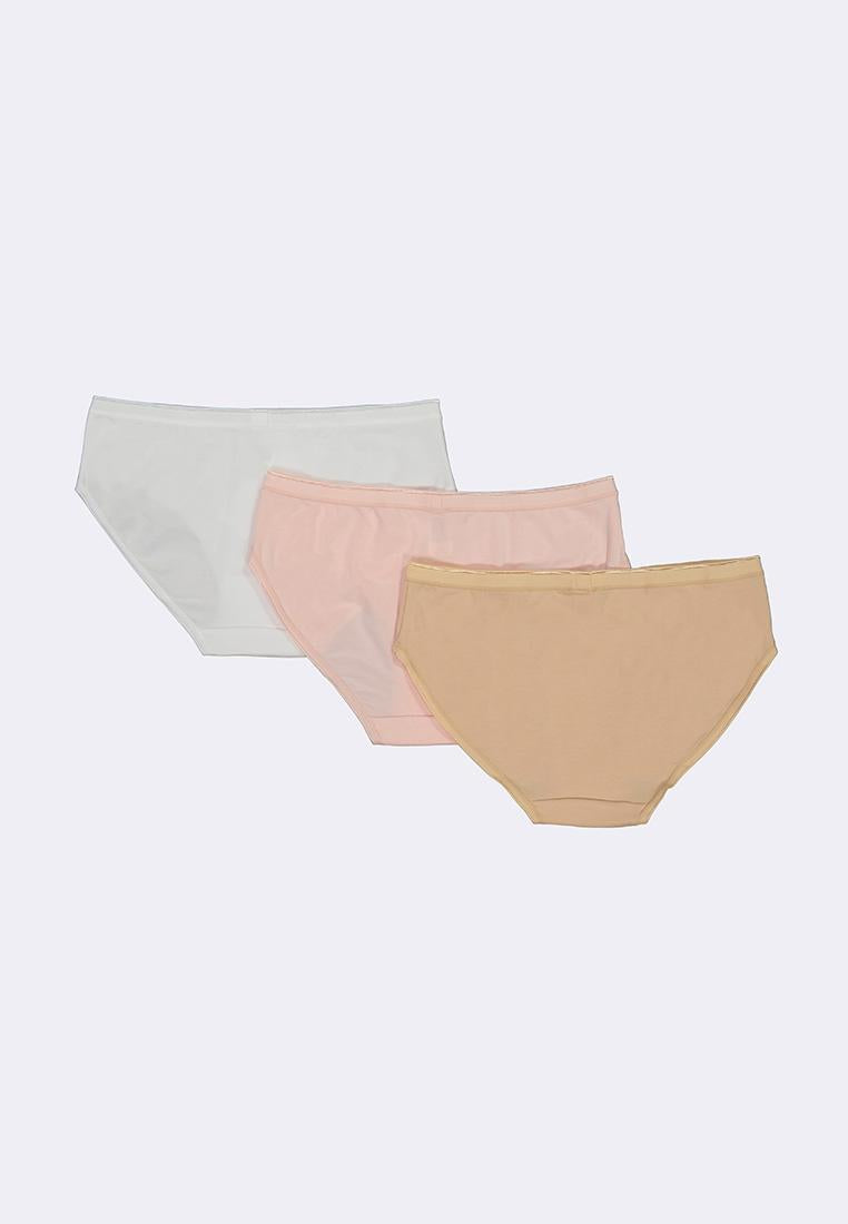 Women's 3-in-1 Pack Mid-Rise Bikini