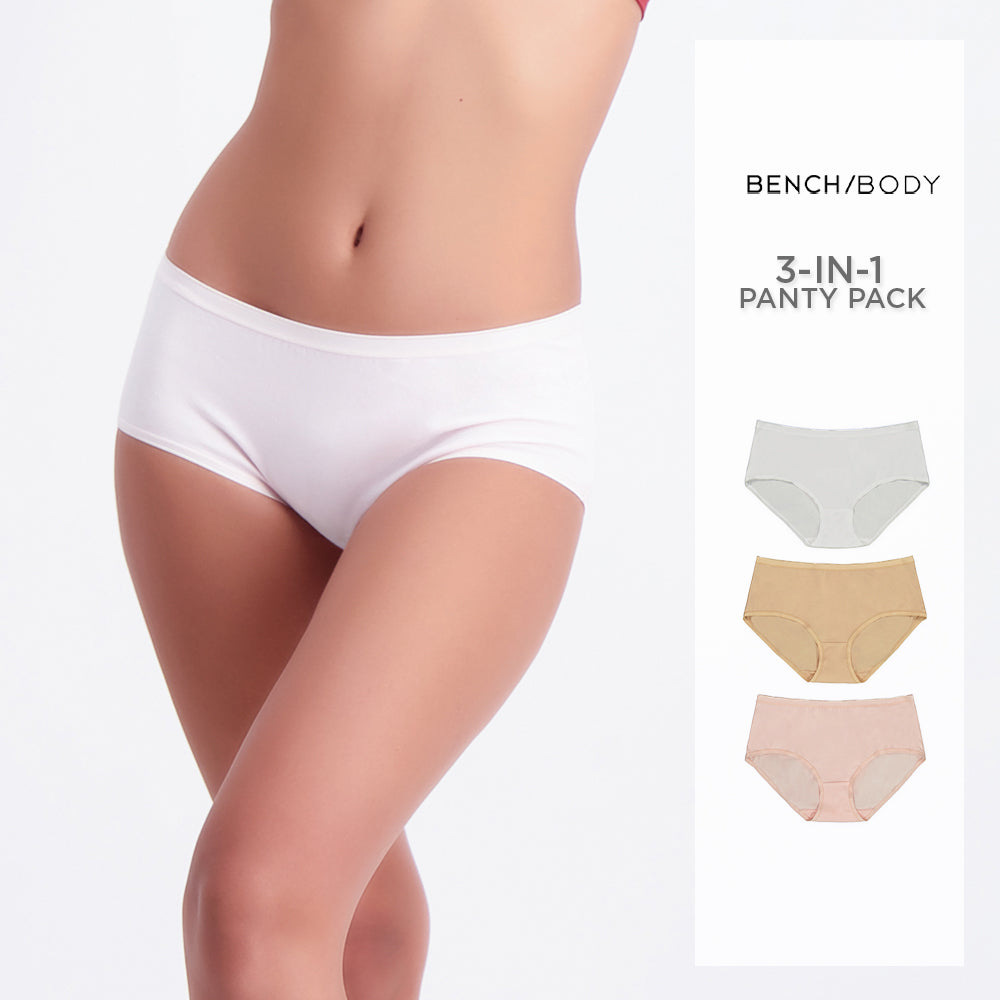 Women's 3-in-1 Pack Full Panty