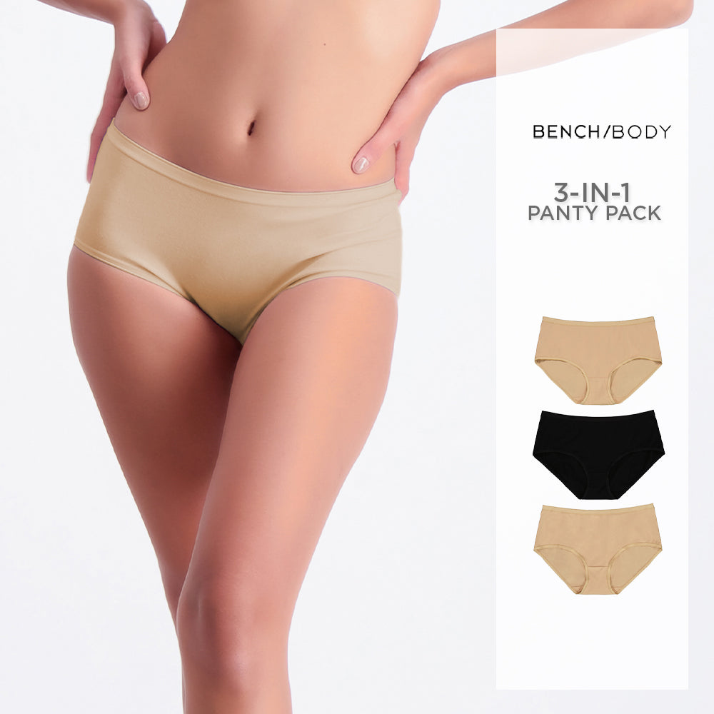 Women's 3-in-1 Pack Full Panty