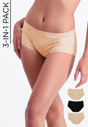 Women's 3-in-1 Pack Full Panty