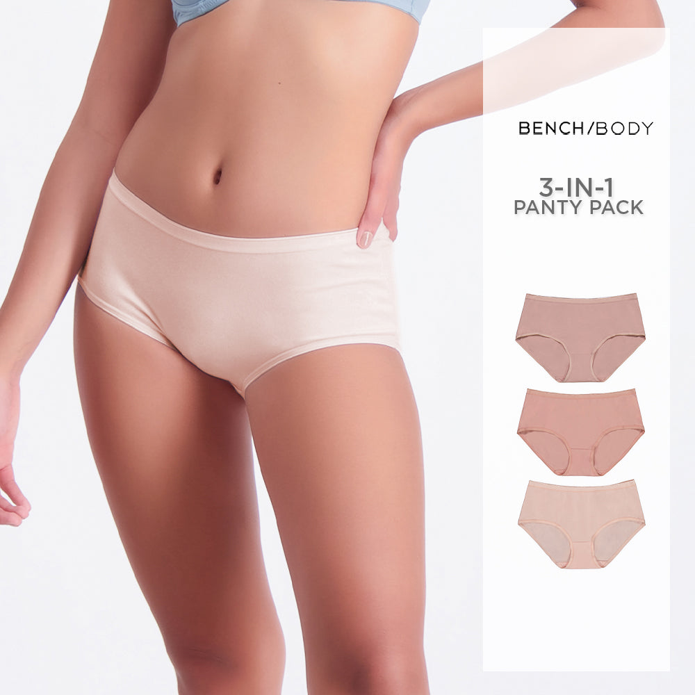 Women's 3-in-1 Pack Full Panty