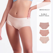 Women's 3-in-1 Pack Full Panty