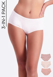 Women's 3-in-1 Pack Full Panty