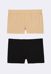 Women's 2-in-1 Pack Seamless Boy Shorts