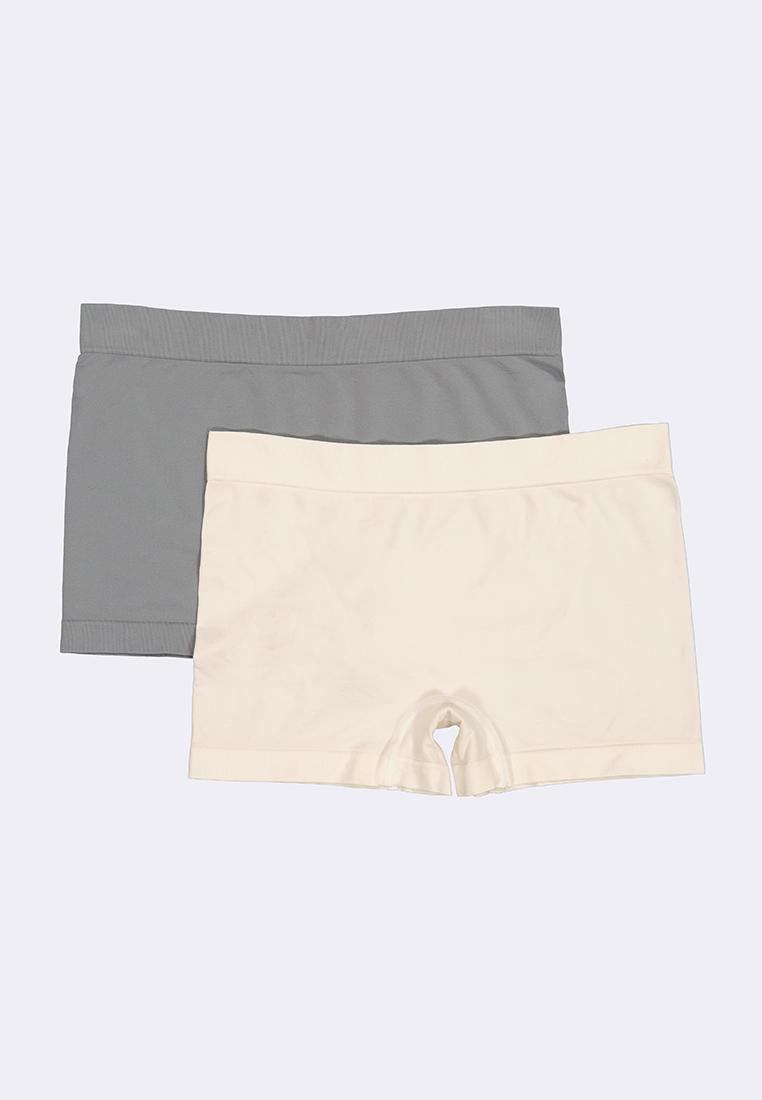 Women's 2-in-1 Pack Seamless Boy Shorts