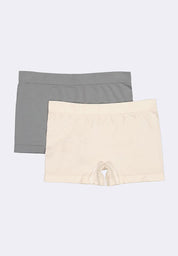 Women's 2-in-1 Pack Seamless Boy Shorts