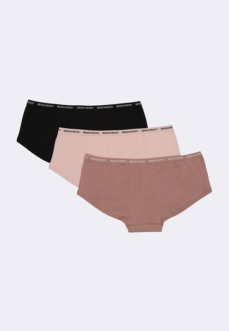 Women's 3-in-1 Pack Cotton Hipster Panty