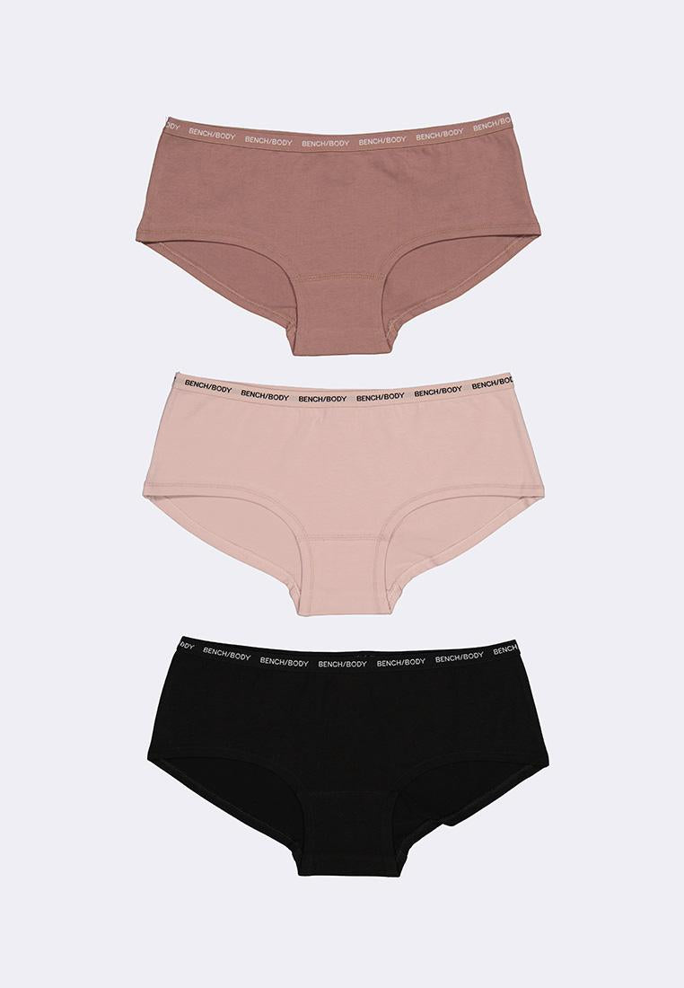 Women's 3-in-1 Pack Cotton Hipster Panty