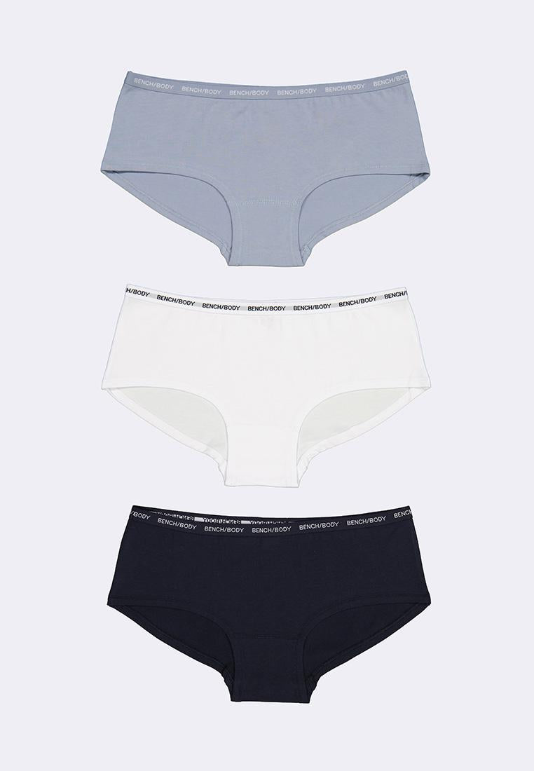 Women's 3-in-1 Pack Cotton Hipster Panty