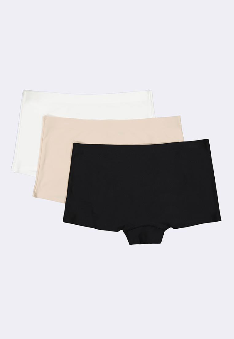 Women's 3-In-1 Pack Seamless Boyshorts