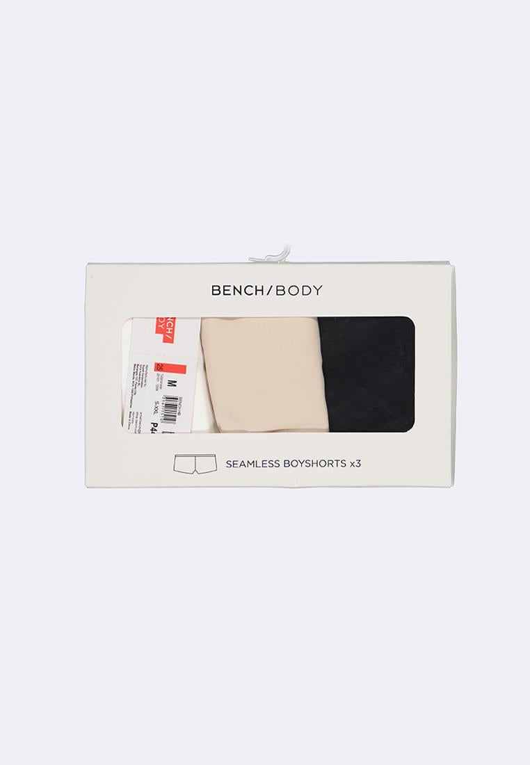 Women's 3-In-1 Pack Seamless Boyshorts