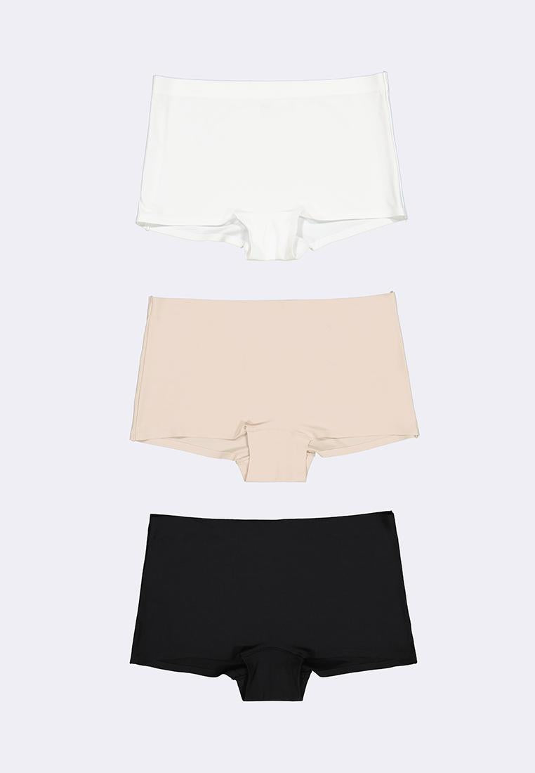 Women's 3-In-1 Pack Seamless Boyshorts
