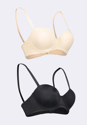Women's 2-in-1 Pack Strapless Bra