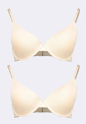 Women's 2-in-1 Pack Wired Push Up Bra