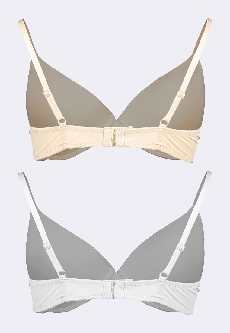 Women's 2-in-1 Pack Wired Push Up Bra