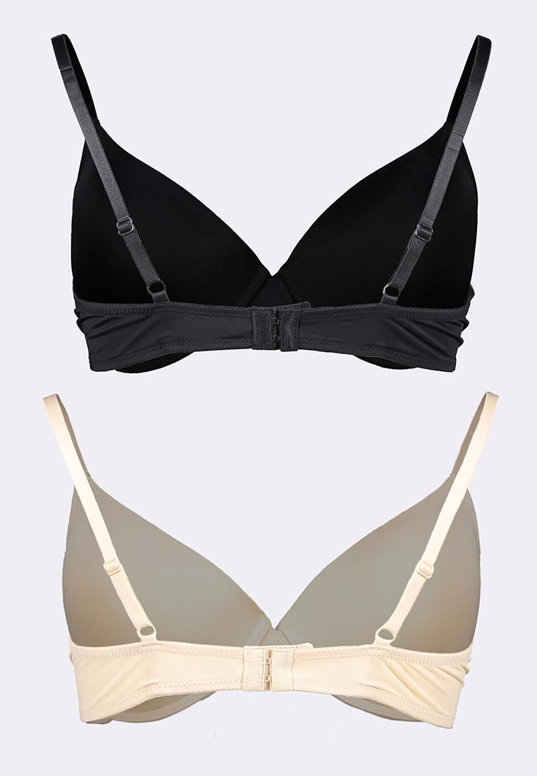 Women's 2-in-1 Pack Wired Push Up Bra