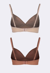 Women's 2-in-1 Pack Wireless Bra