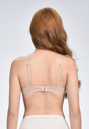 Women's 2-In-1 Demi Cup Strapless Bra
