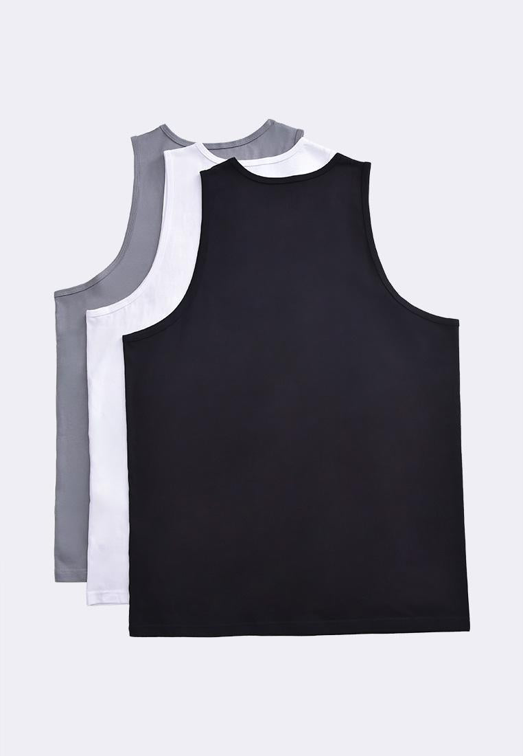 Men's 3-in-1 Pack Classic Loose Fit Tank Top