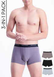 Men's 3-in-1 Pack Boxer Brief