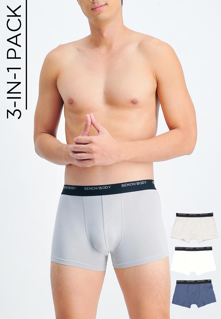 Men's 3-in-1 Pack Boxer Brief